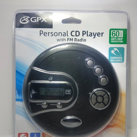 GPX PC332B Portable CD Player - Picture 1 of 5
